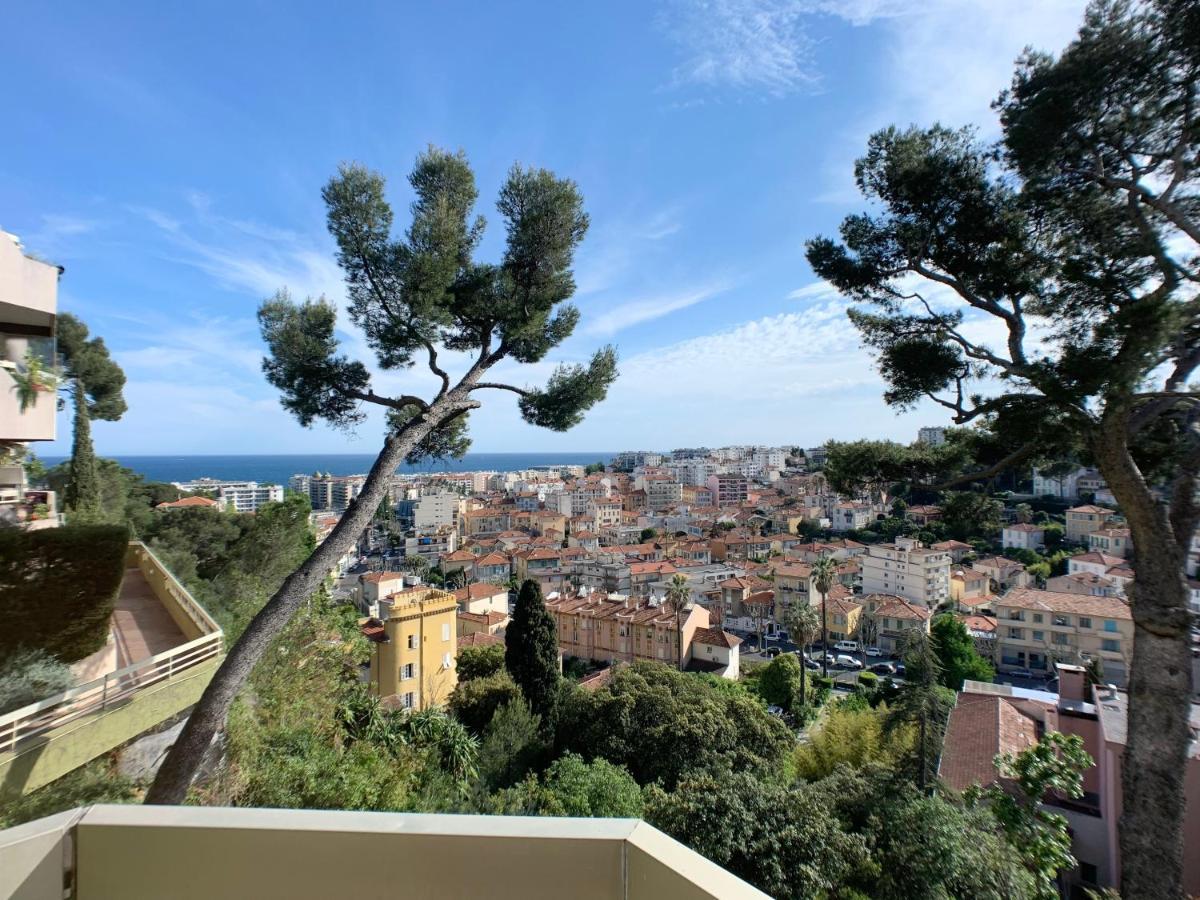 Апартаменты Nice, Grand Studio - Piscine - Terrasse Vue Mer Экстерьер фото